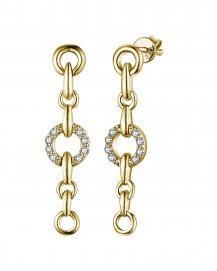 LINK STYLE DIAMOND DANGLING (TE1347)