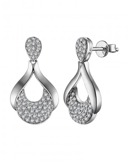 LEAF STYLE DIAMOND DANGLING (TE1359)