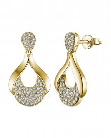 LEAF STYLE DIAMOND DANGLING (TE1359)