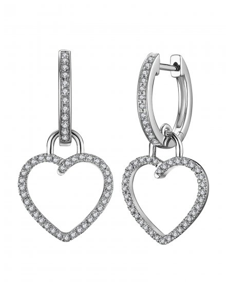 HEART STYLE DIAMOND DANGLING (TE1362)