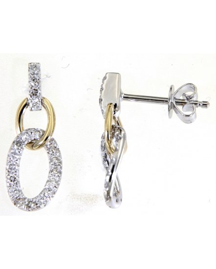 LINK STYLE DIAMOND DANGLING (TE1365)