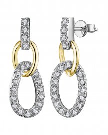 LINK STYLE DIAMOND DANGLING (TE1365)