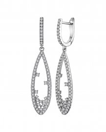 PEAR STYLE DIAMOND DANGLING (TE1366)