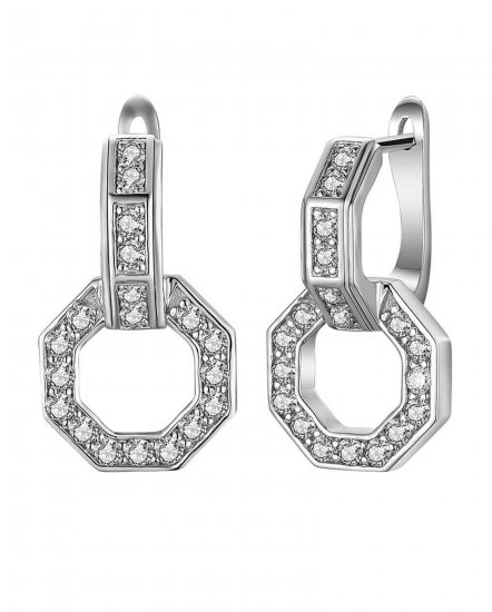 OCTAGON STYLE DIAMOND DANGLING (TE1368)