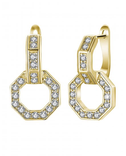 OCTAGON STYLE DIAMOND DANGLING (TE1368)