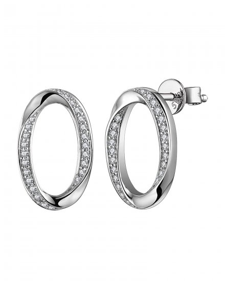 OVAL STYLE DIAMOND STUDS (TE1380)
