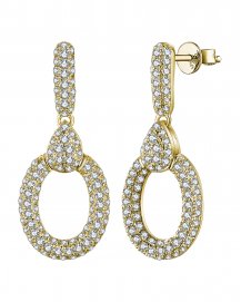OVAL STYLE DIAMOND DANGLING (TE1388)