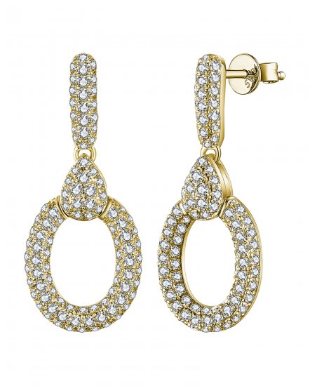 OVAL STYLE DIAMOND DANGLING (TE1388)