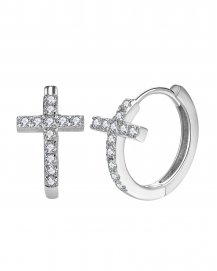 CROSS DIAMOND HUGGIES (TE1435)