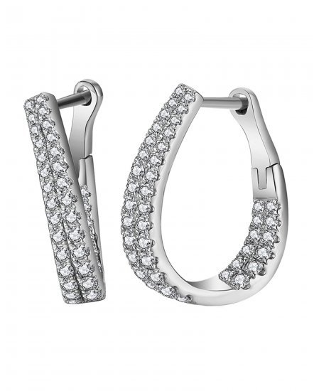 INSIDE OUTSIDE DIAMOND HOOPS (TE1453)