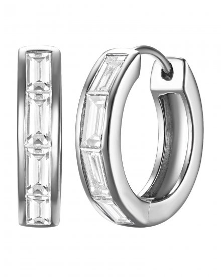 BAGUETTE DIAMOND HUGGIES (TE1471)