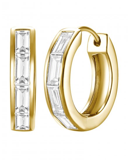 BAGUETTE DIAMOND HUGGIES (TE1471)