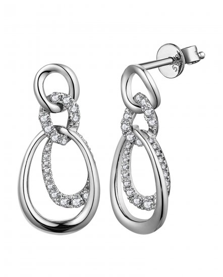 LINK STYLE DIAMOND DANGLING (TE1485)