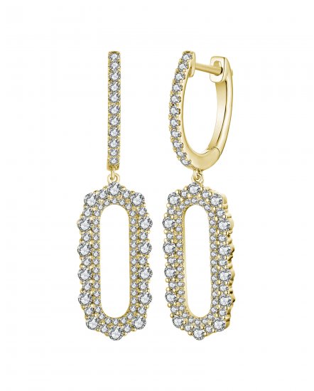 OPEN BAR DIAMOND DANGLING (TE1495)