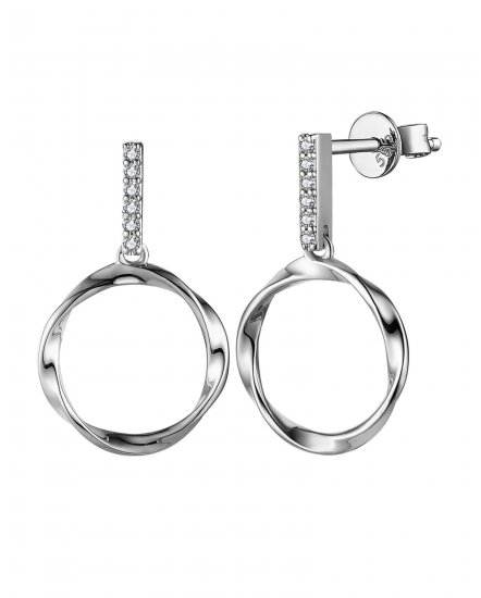 ROUND SHAPE DIAMOND DANGLING (TE1512)