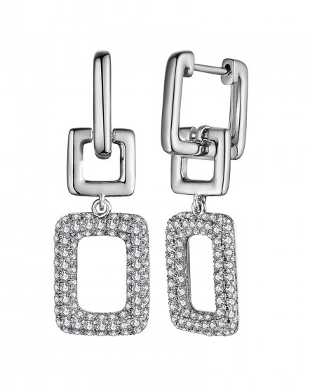 LINK STYLE DIAMOND DANGLING (TE1546)