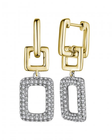 LINK STYLE DIAMOND DANGLING (TE1546)