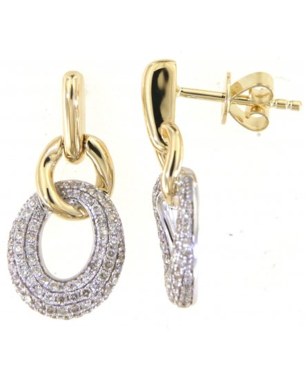 LINK STYLE DIAMOND DANGLING (TE1552)