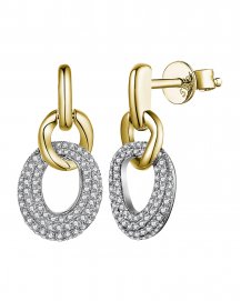 LINK STYLE DIAMOND DANGLING (TE1552)