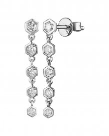 HEXAGON SHAPE DIAMOND DANGLING (TE1559)