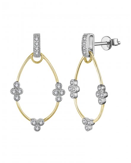 PEAR STYLE DIAMOND DANGLING (TE1587)