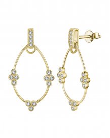 PEAR STYLE DIAMOND DANGLING (TE1587)