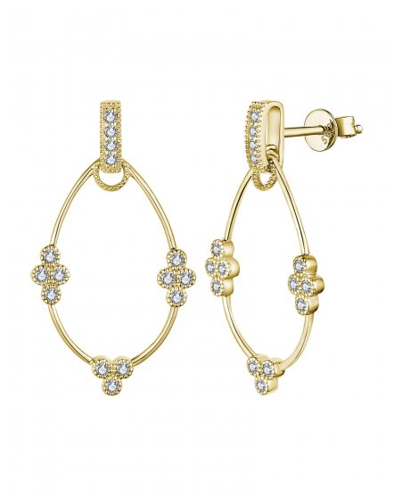 PEAR STYLE DIAMOND DANGLING (TE1587)