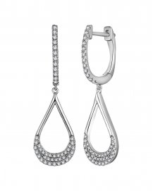 PEAR STYLE DIAMOND DANGLING (TE1593)