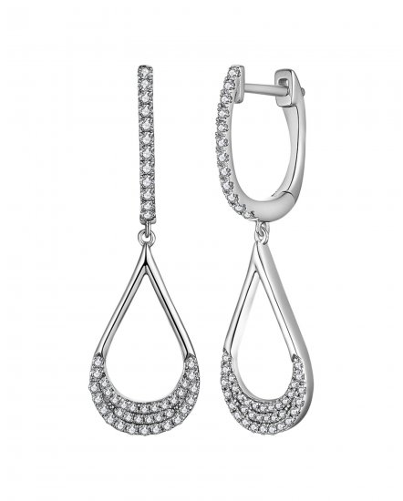 PEAR STYLE DIAMOND DANGLING (TE1593)