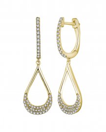 PEAR STYLE DIAMOND DANGLING (TE1593)