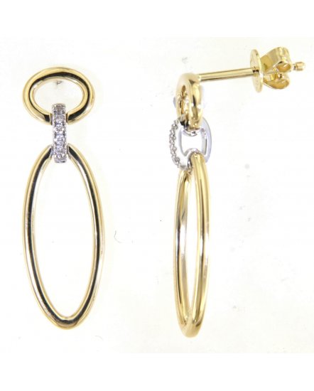 OVAL STYLE DIAMOND DANGLING (TE1606)