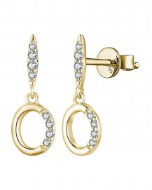 OVAL STYLE DIAMOND DANGLING (TE1665)