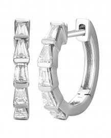 BAGUETTE DIAMOND HUGGIES (TE1747)