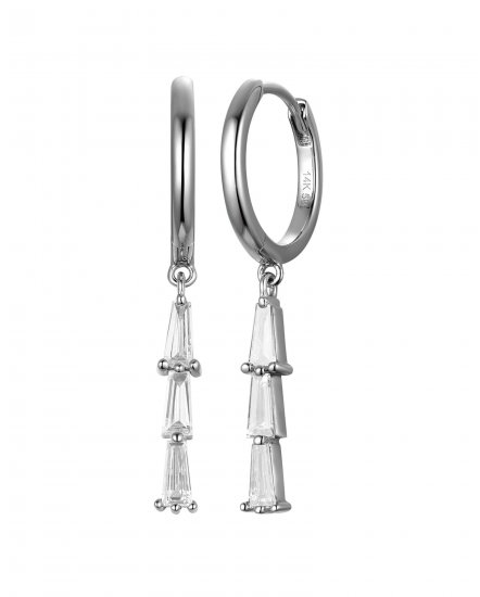 BAGUETTE DIAMOND DANGLING (TE1752)