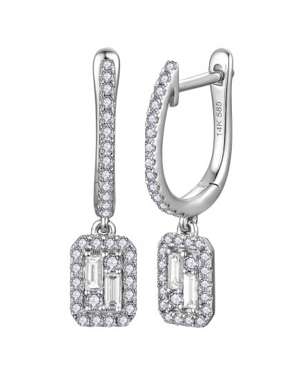 BAGUETTE DIAMOND DANGLING (TE1767)