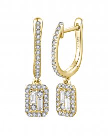 BAGUETTE DIAMOND DANGLING (TE1767)
