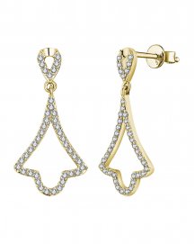 LEAF STYLE DIAMOND DANGLING (TE1807)