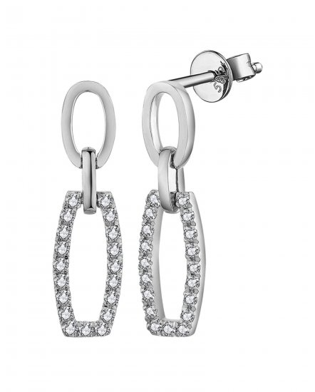 LINK STYLE DIAMOND DANGLING (TE1841)