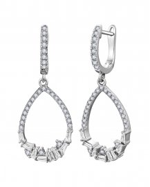 PEAR STYLE DIAMOND DANGLING (TE1928)