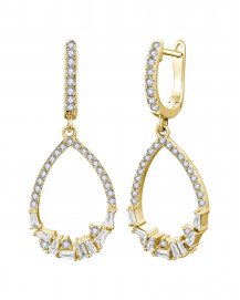 PEAR STYLE DIAMOND DANGLING (TE1928)