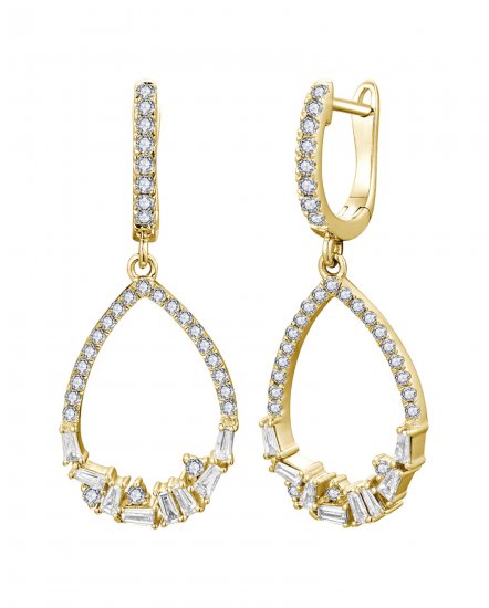PEAR STYLE DIAMOND DANGLING (TE1928)