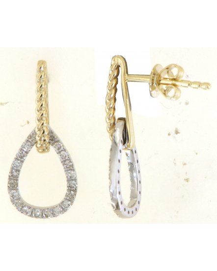 PEAR STYLE DIAMOND DANGLING (TE1936)
