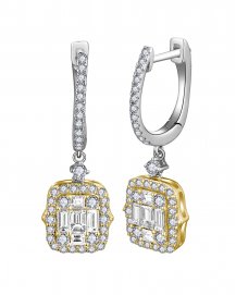 BAGUETTE DIAMOND DANGLING (TE2041)