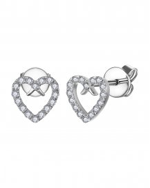 HEART SHAPE DIAMOND STUDS (TE2112)