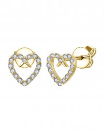 HEART SHAPE DIAMOND STUDS (TE2112)