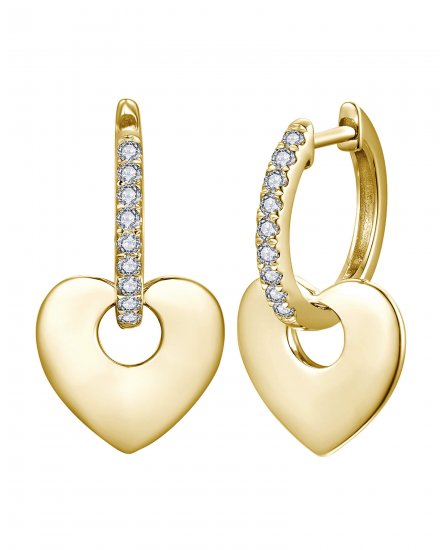 HEART STYLE DIAMOND DANGLING (TE2116)