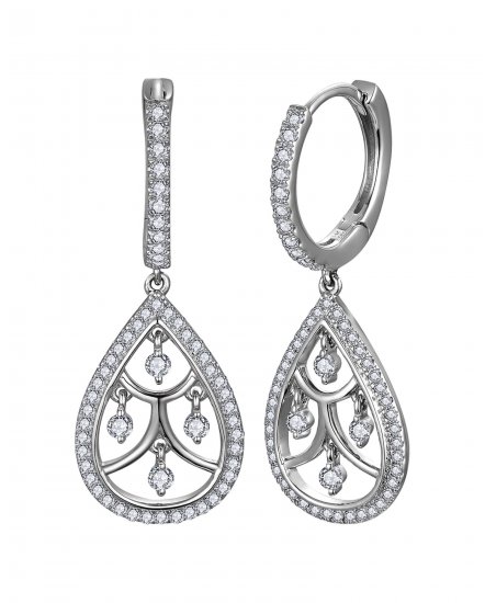 PEAR STYLE DIAMOND DANGLING (TE2123)