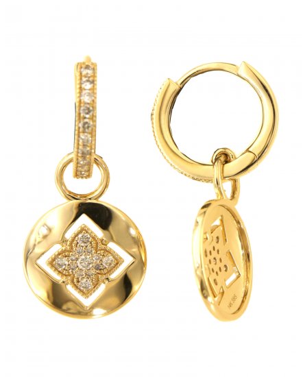 CLOVER STYLE DIAMOND DANGLING (TE2147)