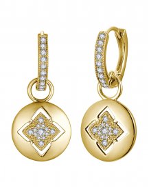 CLOVER STYLE DIAMOND DANGLING (TE2147)
