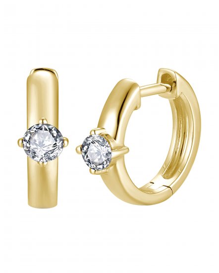 SOLITAIRE DIAMOND HUGGIES (TE2148)